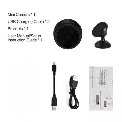 USB Hidden Camera 1080P Nanny Camera with Motion Detection，Non WiFi Surveillance Camera for Indoor Outdoor Mini Spy Camera Charger Covert Security Cameras for Car Home Office