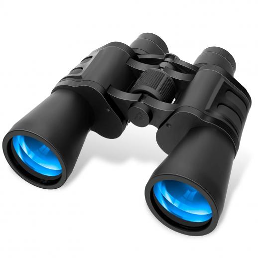 20x50 binóculos adultos de visão noturna com pouca luz de alta potência, prisma BAK4, lentes multirrevestidas FMC, adequado para acampamento ao ar livre, caça, viagens, concertos, observação de pássaros