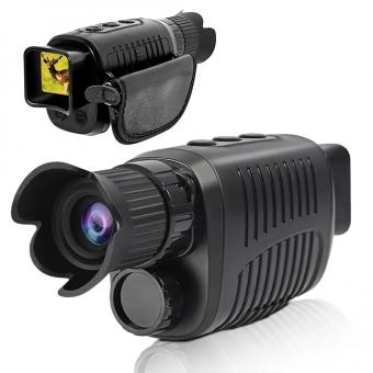 R7 Digital Night Vision Monocular, 5x Digital Zoom, 7 Levels Adjustable Infrared Brightness for Hunting, Monitoring Wildlife