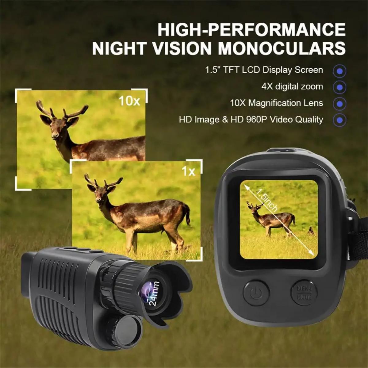 R7 Digital Night Vision Monocular Hunting & Wildlife KENTFAITH