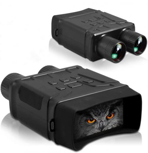 R6 Digital Night Vision Binoculars, 1080p Full HD Photo & Video Infrared Goggles for Day & Night Observation, Hunting, Camping, Surveillance