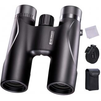 Prismáticos para adultos, prismáticos de 12 x 30 con adaptador de teléfono  mejorado, binoculares compactos para observación de aves, prismáticos