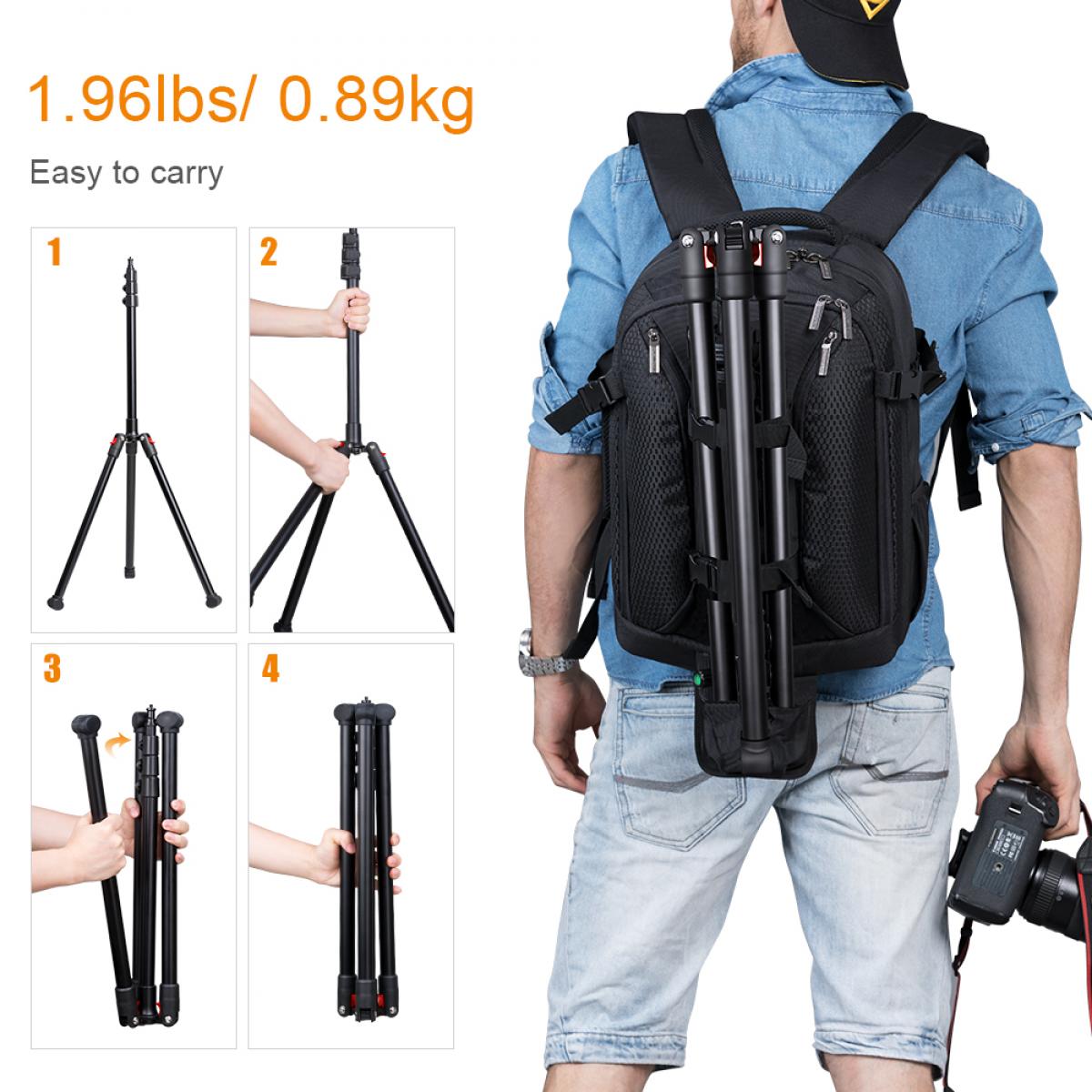 Relfectors, Softboxes, 조명, 우산, 배경 78.75인치 알루미늄 사진 / 비디오 삼각대 스탠드