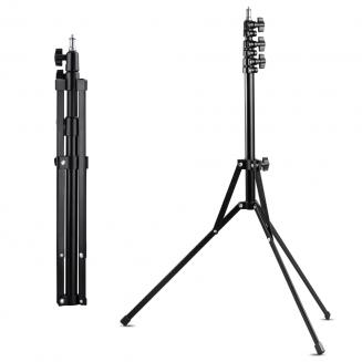  Light Stand 210cm / 82,68" Luzes de fotografia com liga ajustável Tripé para luzes de anel, Softboxes, refletores, luzes intermitentes e outras luzes de fotografia