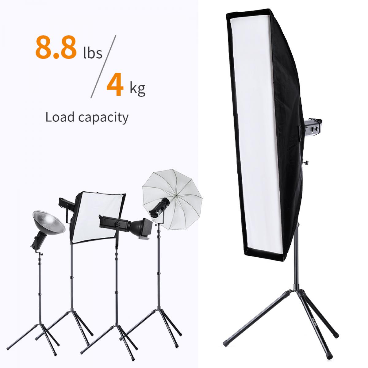 K&F Concept 78.75 Inch Aluminium Photography/Video Tripod Light Stand