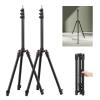 K&F CONCEPT 2pcs 2.0m Aluminum Foldable Light Stands with 1/4" Screws & Bag – for Video & Studio Lights