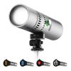 K&F CONCEPT RGB Flashlight for Photography, 4500mAh Aluminum Alloy Studio Video Light, 25W Rechargeable LED Light, 4 Color Fill Light with 20 Gobos, Zoomable Focus