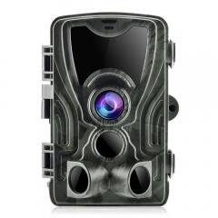 1080P 24MP Trail Camera 0.5s Trigger Speed 3 PIR HD Camera with Infrared Night Vision 