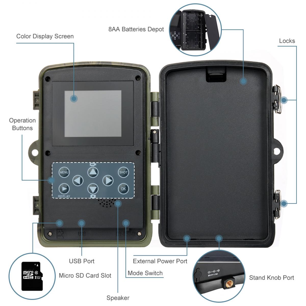 trail camera hc801a