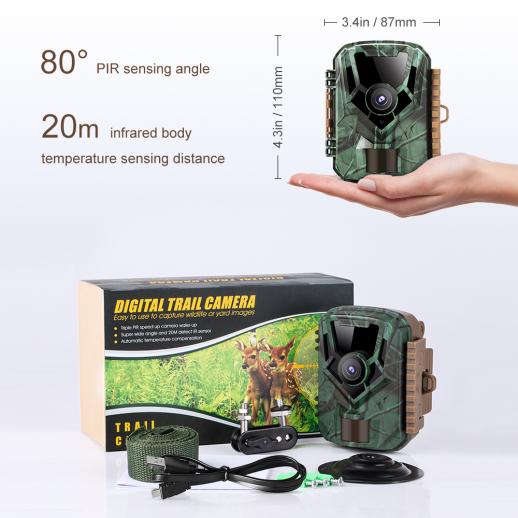 Details about   Garden HD Hunting Camera Deer Wildlife Scouting Trail Game Cam Night Vision Mini 