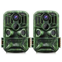 KF-401F WiFi Trail Camera 5 Million Sensor 24MP 1296P Game Camera with 36pcs IR infrared LEDs - 2 PCS
