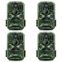 KF-401F WiFi Trail Camera 5 Million Sensor 24MP 1296P Game Camera with 36pcs IR infrared LEDs - 4 PCS