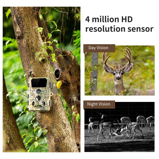 Details about   4K WiFi Trail Camera 30MP Bluetooth Game Wildlife Hunting Cam SONY Night Vision 