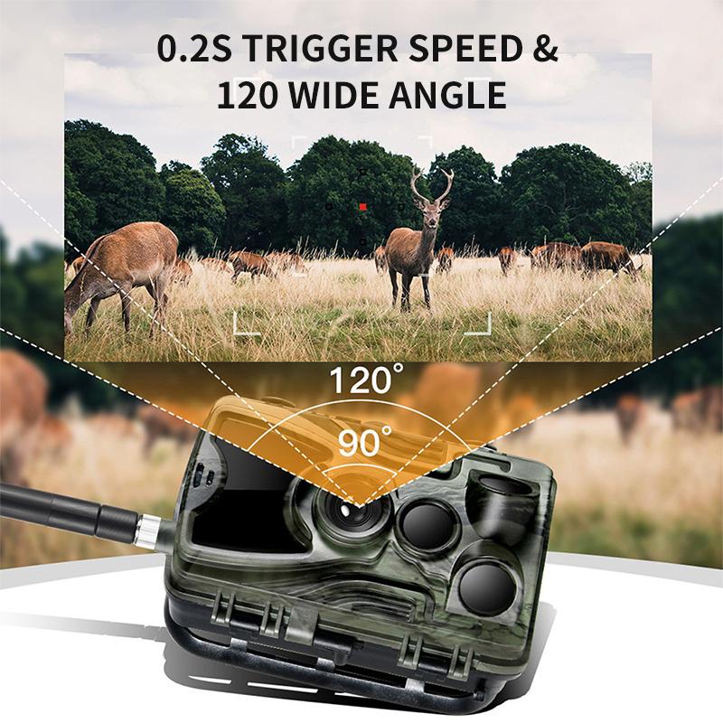 The Moultrie M880 Trail Camera is a great choice for those looking for a reliable and affordable game camera. It has a variety of features such as an adjustable trigger speed, a fast 0.3-second trigger time, a 70-foot detection range, a 60-foot flash range, a 40-degree field of view, a night vision mode, a motion-activated trigger, a time-lapse mode, a weatherproof housing, and an intuitive user interface. It is easy to set up and use, and the 12 AA batteries can last up to one year. The Moultrie M880 Trail Camera is the perfect choice for any hunter or outdoorsman looking for a reliable, affordable, and easy to use game camera.