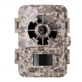 A101XS 24MP*1296P 2-inch Screen Trail Camera with Night Vision, 120° Wide-Angle, Camouflage