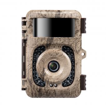 4K trail Camera 32MP WiFi Bluetooth Game Camera 120° Detection Angle Starlight Night Vision with 0.2S Trigger IP66 Waterproof Hunting Camera for Wildlife Monitoring Bark