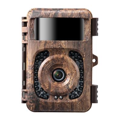 Câmera de caça 4K 32MP WiFi Bluetooth Câmera de jogo 120° Ângulo de detecção Starlight Night Vision com 0.2S Trigger IP66 Câmera de caça à prova d'água para monitoramento de vida selvagem Deadwood