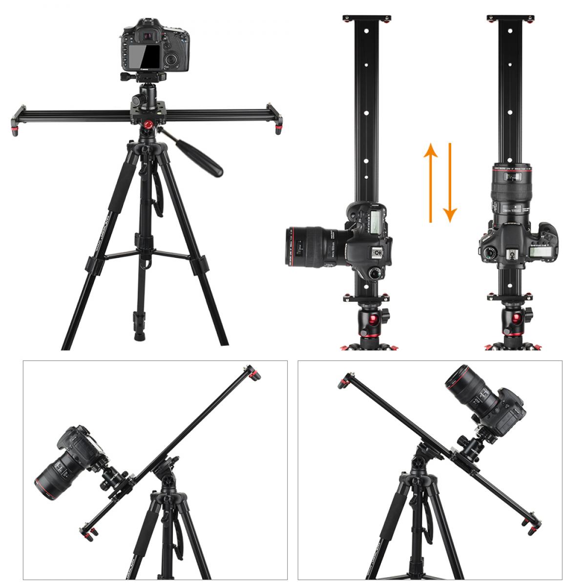 Camera Tripod Slider 60cm Aluminum K&F Concept