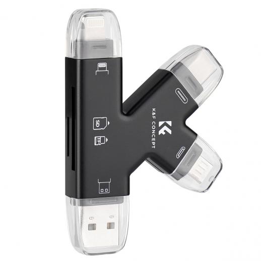 USB iFlash Drive Micro SD TF Memory Card Reader Adapter For iPad