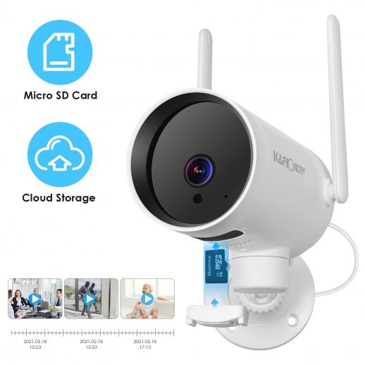 Wireless 1080P IP WIFI Camera Outdoor CCTV HD PTZ Smart Home Security IR Cam B0K 