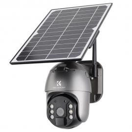 4G LTE Solar Security Camera Wireless 2K with Solar Panel