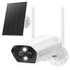 Smart 2K 3MP Wireless Outdoor Solar Security Camera with Motion Spotlight