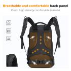 Camera Backpack 30L Large Capacity Camera Bags with Windproof Umbrella for Photographers with Raincover Laptop Compartment Compatible for Canon/Nikon/Sony/DJI Mavic Drone Travel 30L Nature Wander 08 (Grey)