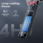 3,9mm 4-Way Articulating Borescope med Lys, 5 i IPS-skjermen, 8X Zoom, 32G TF-kort, forsiktig sak, for automotiv & flymaskin, 2 m kabel, #
