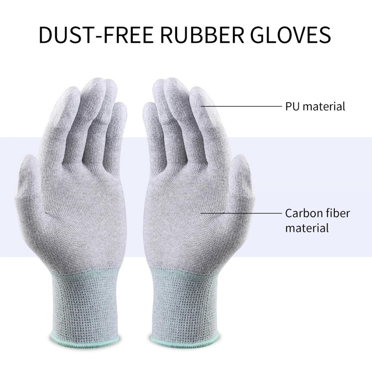 CK03 24mm APSフルフレームクリーニングスティックセット（16PCSクリーニングスティック+ PUコーティングされた手のひらのほこりのないゴム手袋のペア）