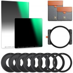 Square Filter Kit 100mm ND1000 + 150mm GND8 + Metal Square Filter Holder Set