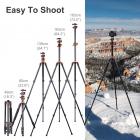 【Oferta limitada de 15% de desconto】 Tripé de câmera flexível S211 e kit de filtro quadrado 100 mm ND1000 + 150 mm GND8 + Conjunto de suporte de filtro quadrado de metal