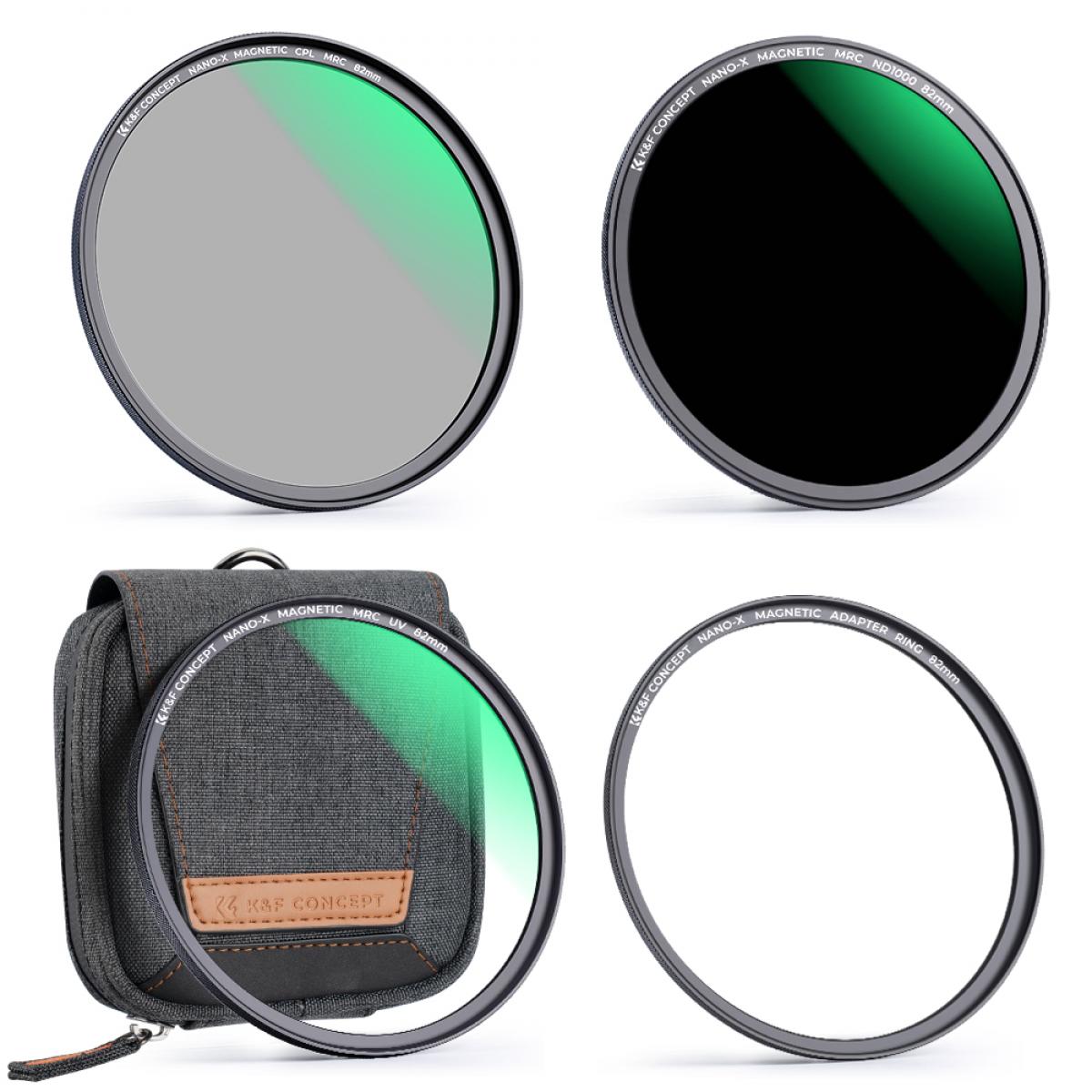 ICE Magco Slim 77mm ND1000 Magnetic MC Optical Glass Filter Incl Adapter 10 Stop 77 