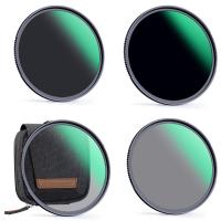 82mm Kit di Filtri a Densità Neutra ND2 + ND8 + ND64 + ND1000 Vetro Ottico HD con 28 Strati di Nano-Rivestimento -Serie Nano-Xcel