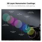 Drone Filter DJI Mavic 4 Pro ND & PL Filter 2 in 1 Kit 4pcs (ND8&PL+ND16&PL+ND32&PL+ND64&PL) Multi Coated HD Optical Glass/Aluminum Frame