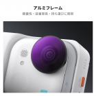 K&F Concept Go Ultra CPL NDフィルターキット、4個パック CPL ND8 ND16 ND32 ニュートラルデンシティ光低減偏光フィルター Insta360 GO Ultra対応 28 多層コーティング、アルミニウム合金フレーム