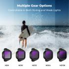 K&F CONCEPT ND & CPL Filter Set Compatible with DJI Mini 5 Pro , 6Pack CPL ND8 ND16 ND32 ND64 ND128 Neutral Density Polarizing Filter Drone Lens Accessories, Multi-Coated HD Optical Glass