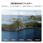 K&F CONCEPT ND/PLフィルターセット（DJI Mini 5 Pro対応）、6枚パック（CPL、ND4&PL、ND8&PL、ND16&PL、ND32&PL、ND64&PL偏光ニュートラルデンシティ、ドローンレンズアクセサリー）、マルチコーティングHD光学ガラス
