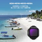 K&F CONCEPT NDフィルターセット（DJI Mini 5 Pro対応、4枚パック）ND8、ND16、ND32、ND64スナップオンマルチコーティングHD光学ガラスニュートラルデンシティドローンカメラレンズフィルターアクセサリー