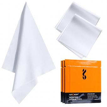Cleaning cloth set needle a dust-free cleaning cloth dry cloth white 15*15cm CPE with 3 pieces