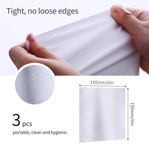 Cleaning cloth set needle a dust-free cleaning cloth dry cloth white 15 ...
