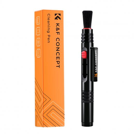 Lens Cleaning Pen, Double-sided Carbon Head, K&F Concept, with K&F Concept Color Box