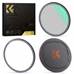 77mm CPL Circular Polarizer Magnetic Lens Filter, HD Waterproof Scratch-Resistant Anti-Reflection, Nano-X Series