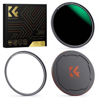 58mm Magnetic ND1000 Filter, HD Waterproof Scratch-Resistant Anti-Reflection, Nano-X Series