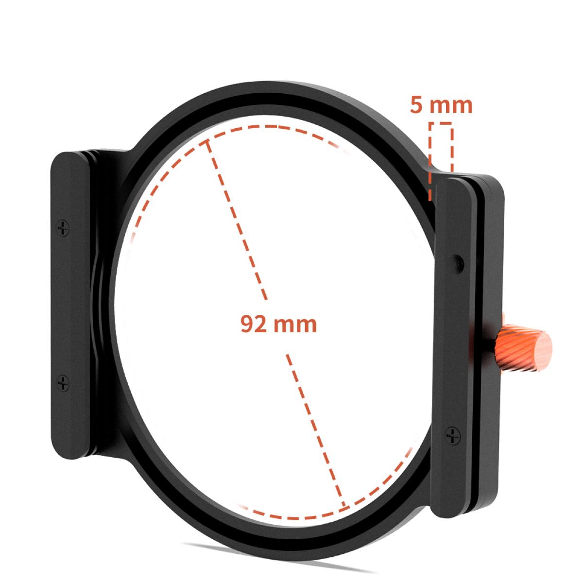 K&F ND1000 Square Filter 100x100mm + Metal Holder + 7pcs Adapter Rings