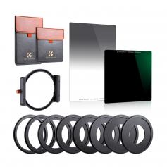 Square Filter Kit 100mm ND1000 + 150mm GND8 + Metal Square Filter Holder Set