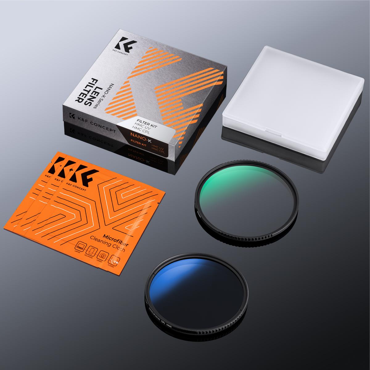 58mm Filter Kit MCUV + CPL Circular Polarizer Filter & MCUV Protection