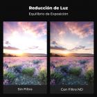 100x100mm Filtro Cuadrado ND8 (3 Pasos) a Todo Color de Vidrio Óptico HD con Marco de Protección Serie Nano-Xcel Pro