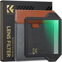 K&F Concept 100x100mm Filtro Quadrato ND8 (3 Stop)Tutto a Colori in vetro ottico HD con cornice protettiva - Serie Nano-Xcel Pro