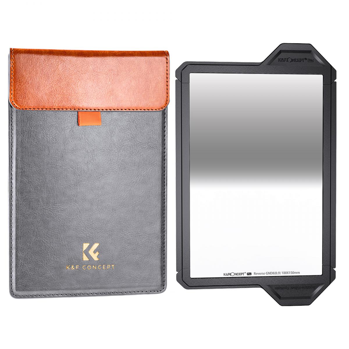 K＆F Concept 100*150*2mm 逆 GND8 正方形フィルター HD 光学ガラス