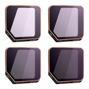 ND4+ND8+ND16+ND32 Filter Kit (4 Pcs) for DJI Mavic 3/Mavic 3 Cine, Neutral Density Filter with 28 Multi-Layer Coatings Waterproof/Scratch Resistant